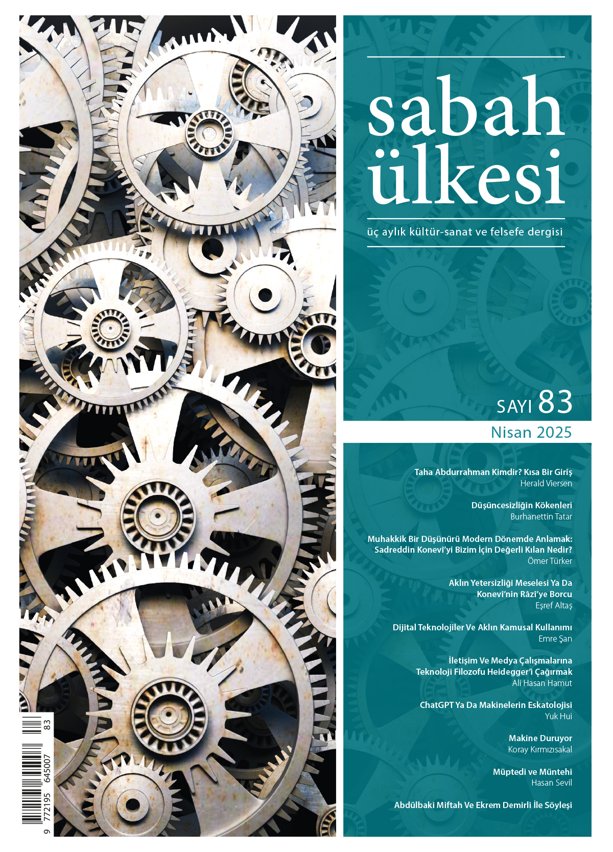 Sayı 83 — Adâlet
